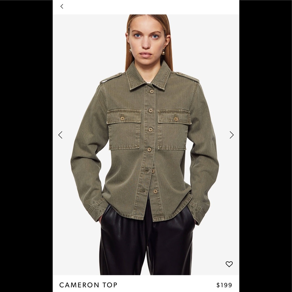 NWT! Anine Bing Cameron top - XS